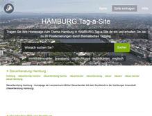 Tablet Screenshot of hamburg.tag-a-site.de