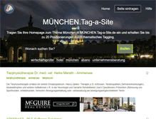 Tablet Screenshot of muenchen.tag-a-site.de