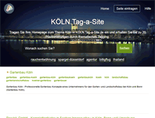 Tablet Screenshot of koeln.tag-a-site.de