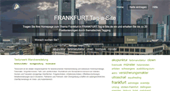 Desktop Screenshot of frankfurt.tag-a-site.de