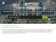 Tablet Screenshot of frankfurt.tag-a-site.de